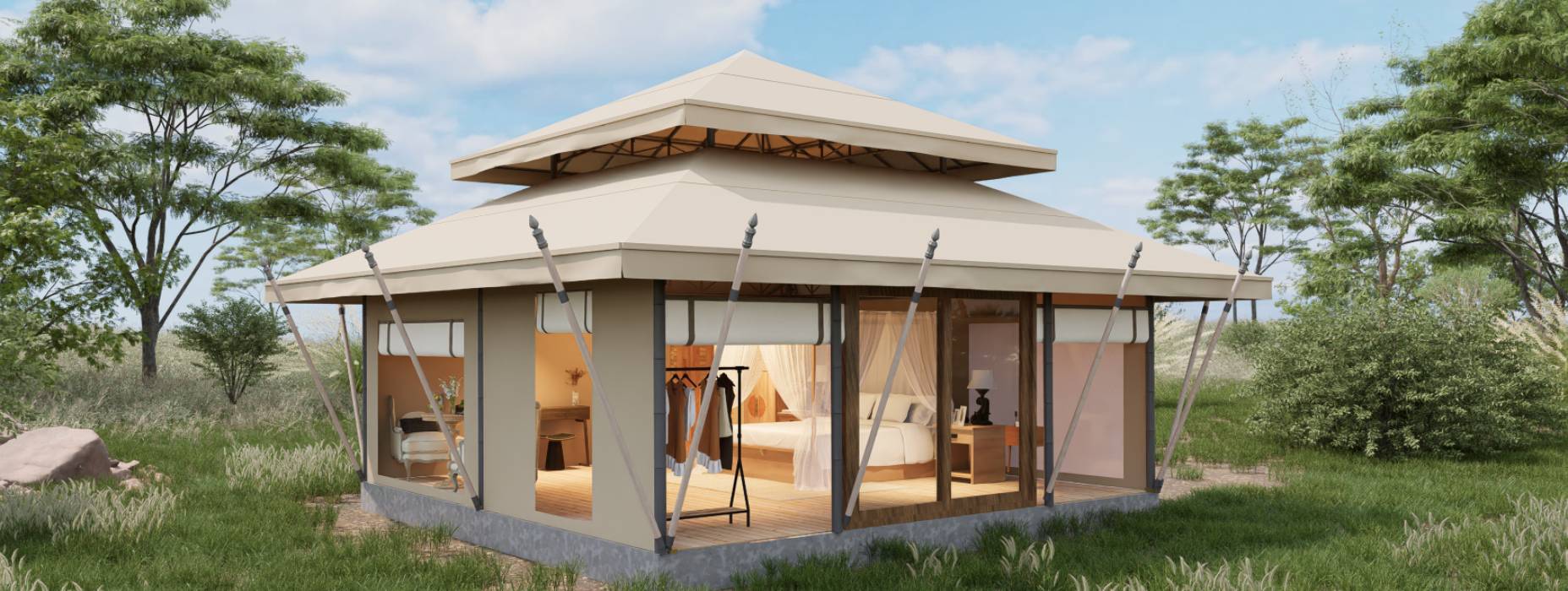 南召县户外野奢帐篷